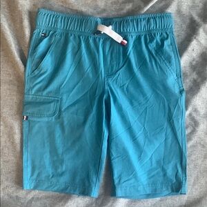 Tommy Hilfiger turquoise Cargo Shorts with Drawstring - 14